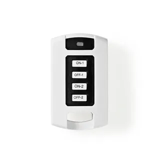 Afstandsbediening Met Programmeerbare Knoppen En 2 Kanalen von Nedis – Produktfoto 1 von 6