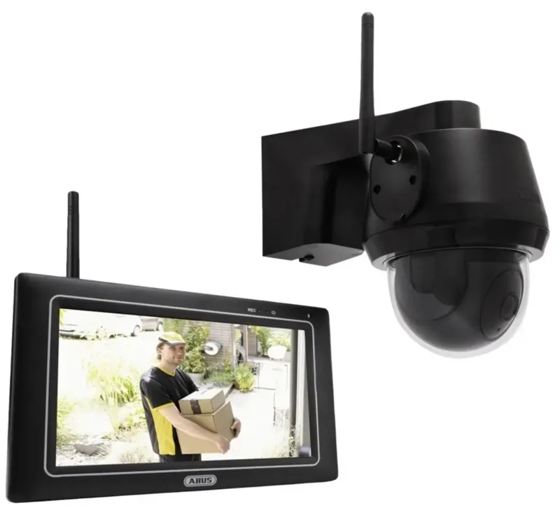 EasyLook BasicSet PPDF17100 Funk-Überwachungskamera-Set 4-Kanal mit 1 Kamera 2304 x 1296 Pixel 2.4 GHz fra ABUS – produktbillede