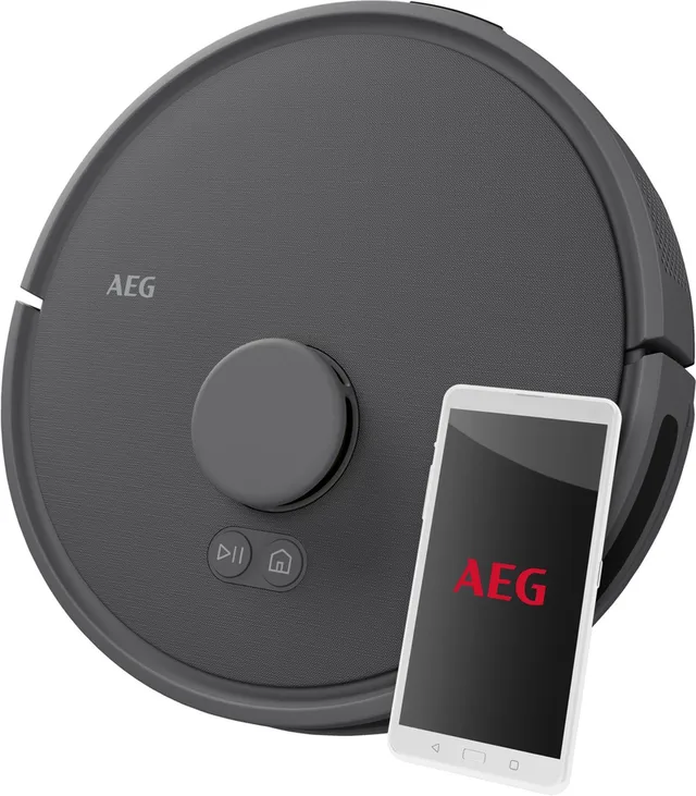 AEG 7000 Robotstofzuiger AR71HW1DG – Dweilfunctie – App Bediening – Donkergrijs