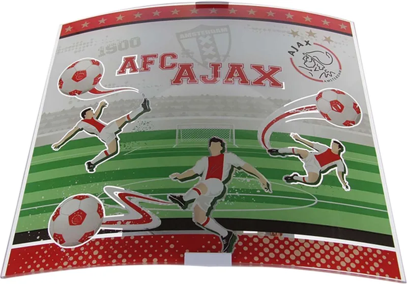 Ajax-plafonniere lamp voetballer by Ajax in Red, White – product photo