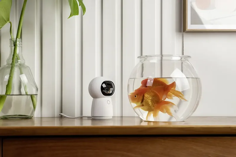 Camera Hub G3 2K slimme beveiligingscamera - Zigbee hub met Apple Home - gezichts- & gebarenherkenning de Aqara en Blanc – photo produit 2 sur 3