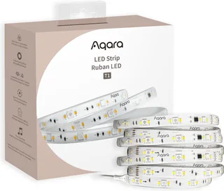 LED Strip T1 - Zigbee 3.0 - RGBIC - Compatibel Apple Home via Aqara Hub - 2 Meter by Aqara in White – product photo 1 of 6