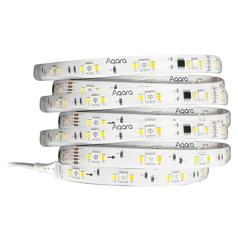 LED Strip T1 - Zigbee 3.0 - RGBIC - Compatibel Apple Home via Aqara Hub - 2 Meter by Aqara in White – product photo 2 of 6