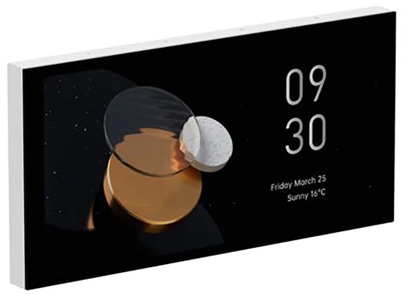 Panel Hub S1 Plus - Slim Bedieningspaneel met 6,9" Touchscreen - Zigbee 3.0 Hub - Apple Home Integratie van Aqara in Zwart – productfoto