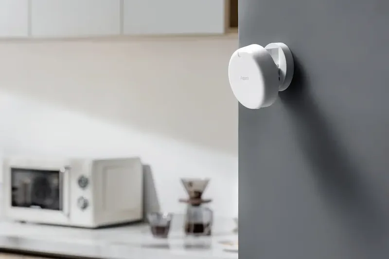 Presence Sensor FP2 - Aanwezigheidssensor - WiFi - Werkt met HomeKit - mmWave radartechnologie de Aqara en Blanc – photo produit 2 sur 3