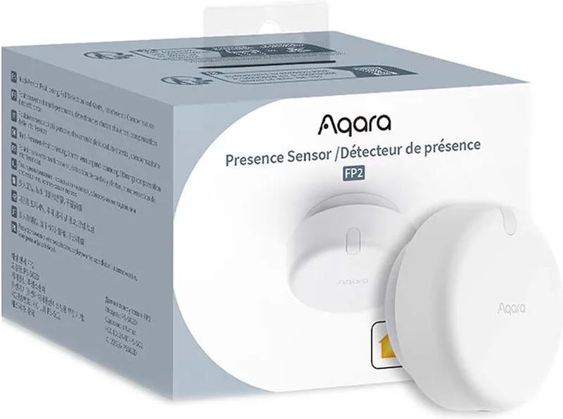 Presence Sensor FP2 - Aanwezigheidssensor - WiFi - Werkt met HomeKit - mmWave radartechnologie de Aqara en Blanc – photo produit 1 sur 3