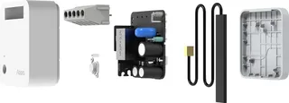 Single Switch T1 with Neutral - Zigbee 3.0 - Inbouw schakelaar met actieve energiemeting - beveiliging tegen overbelasting en oververhitting - vereist Nul draad van Aqara in Wit – productfoto 2 van 3
