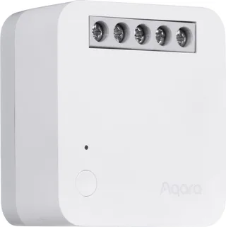 Single Switch T1 with Neutral - Zigbee 3.0 - Inbouw schakelaar met actieve energiemeting - beveiliging tegen overbelasting en oververhitting - vereist Nul draad van Aqara in Wit – productfoto 1 van 3