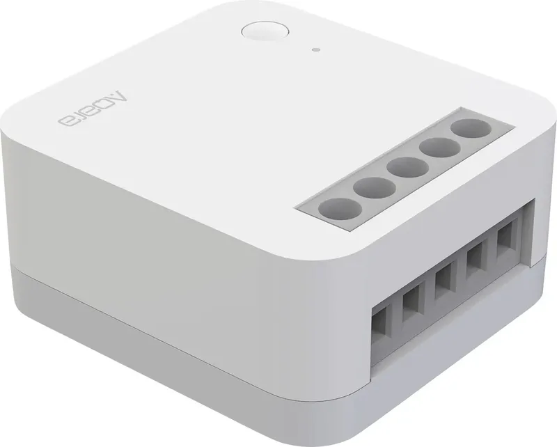 Single Switch T1 with Neutral - Zigbee 3.0 - Inbouw schakelaar met actieve energiemeting - beveiliging tegen overbelasting en oververhitting - vereist Nul draad van Aqara in Wit – productfoto 3 van 3