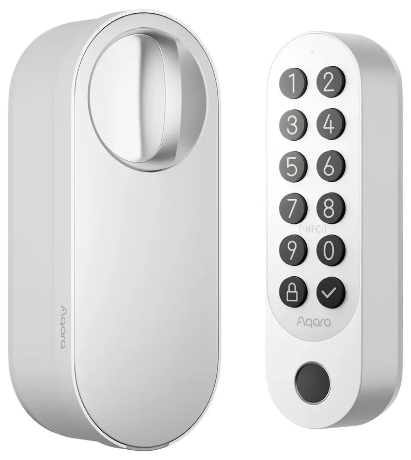 Smart Lock U200 Kit - Slim Deurslot - Vingerafdruk & Pincode - Apple Home Key - Bluetooth & Matter van Aqara in Wit – productfoto 3 van 3