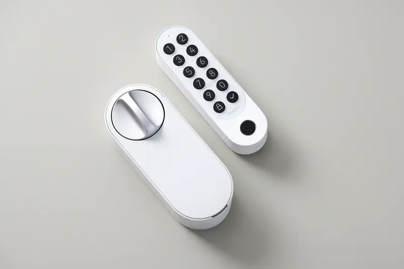 Smart Lock U200 Kit - Slim Deurslot - Vingerafdruk & Pincode - Apple Home Key - Bluetooth & Matter van Aqara in Wit – productfoto 2 van 3