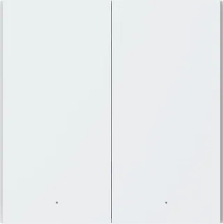 Smart Wall Switch H1 - Met nul draad, dubbele drukker - Zigbee - EU versie van Aqara in Wit – productfoto 3 van 3