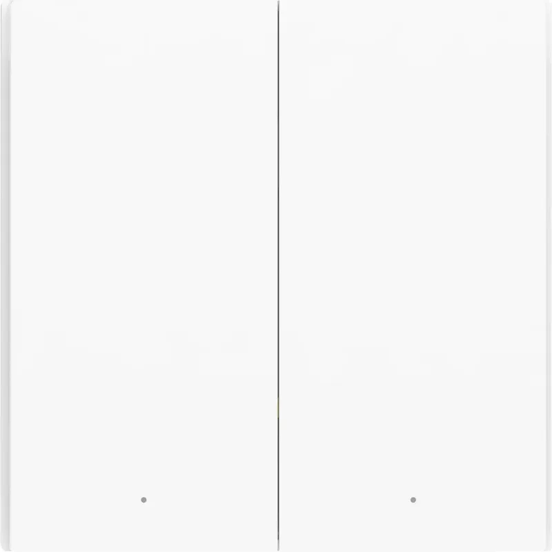 Wireless Remote Switch H1 (Double Rocker) - Zigbee 3.0 - draadloze wandschakelaar de Aqara en Blanc – photo produit 2 sur 2