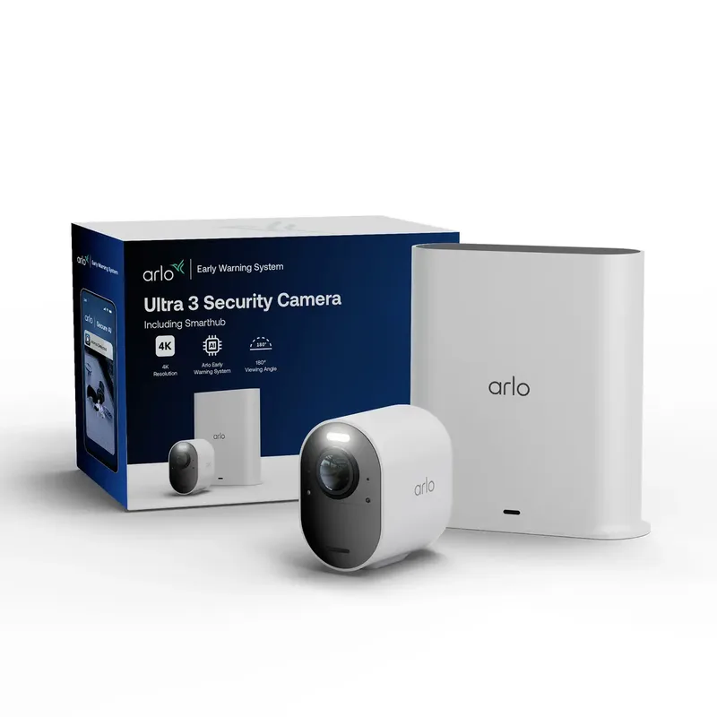ARLO ULTRA 3 SPOTLIGHT CAMERA ADD-ON VMC5050-111EUS IP-Überwachungskamera de Arlo – photo produit