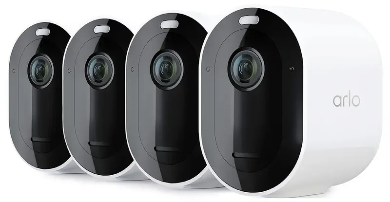 Pro 6 2K+ beveiligingscamera - 4 IP-Camera's fra Arlo i Hvid – produktbillede 2 af 2