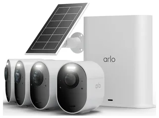 Ultra3 4K beveiligingscamera + Zonnepaneel - 4 Cam Kit (incl. Smart Hub) von Arlo in Weiß – Produktfoto 2 von 2