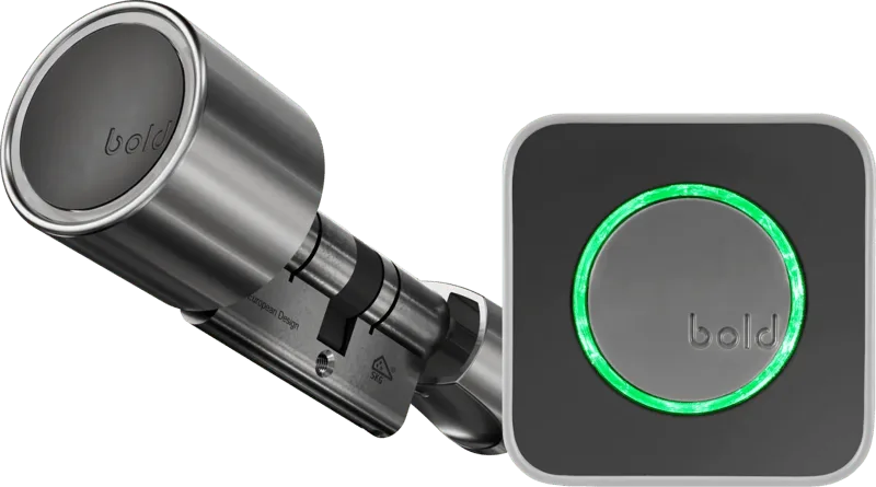Elite Smart Lock SX35 Zilver + Bold Connect fra Bold – produktbillede