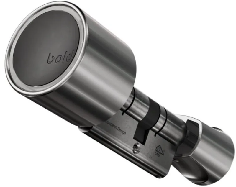 SX63 Elite - Smart Lock - deurslot fra Bold i Sølv – produktbillede