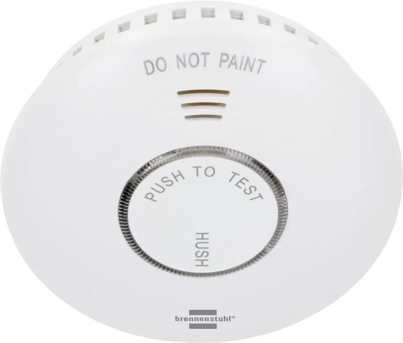 Connect WiFi RM A 3020 Rauchwarnmelder mit App-Steuerung batteriebetrieben (Ø x H) 120 mm x 36 mm fra Brennenstuhl – produktbillede