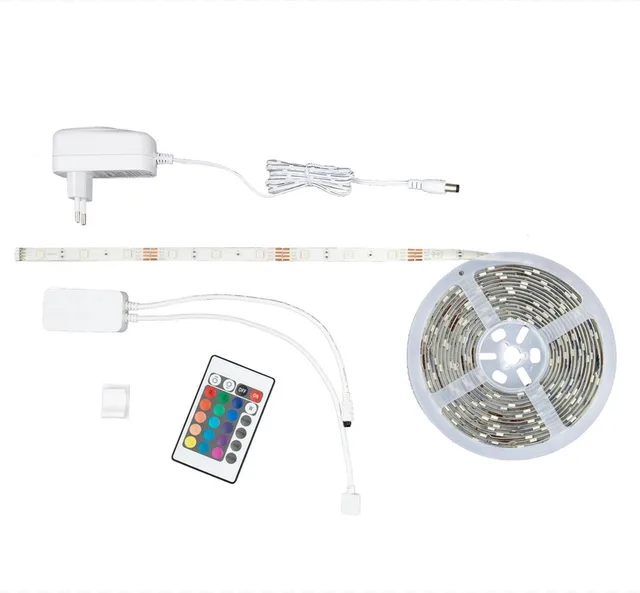 Leuchten WIFI - LED-strip 5m - via TUYA App en afstandsbediening werkbaar - Wifi vorr IOS en Android - RGB - bruikbaar met Amazon Echo en Google Home