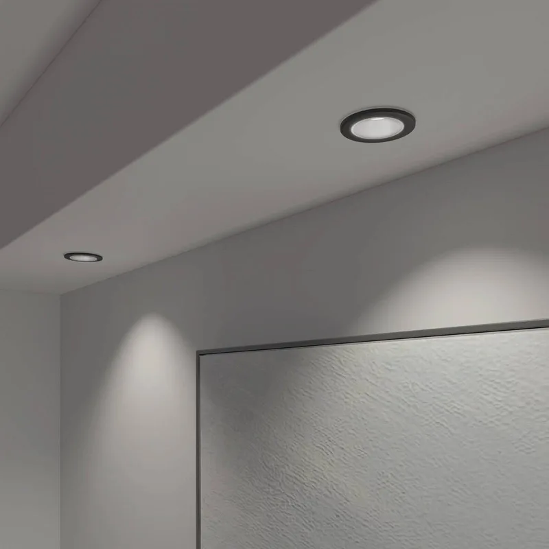Smart Halo Einbau-Downlight CCT RGB schwarz von Calex in Schwarz – Produktfoto 3 von 3