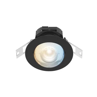 Slimme Inbouwspot - Smart LED Downlight Dimbaar - Kantelbaar - Warm Wit Licht van Calex in Zwart – productfoto 2 van 2