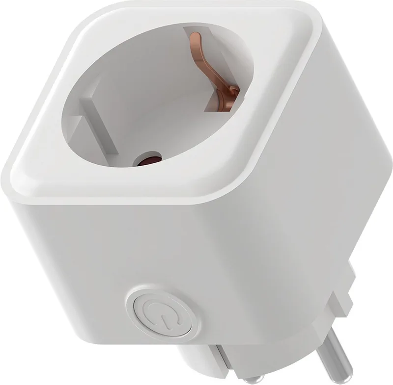 Slimme Stekker - Smart Plug EU - WiFi Stopcontact met App - Werkt met Alexa en Google Home van Calex in Wit – productfoto