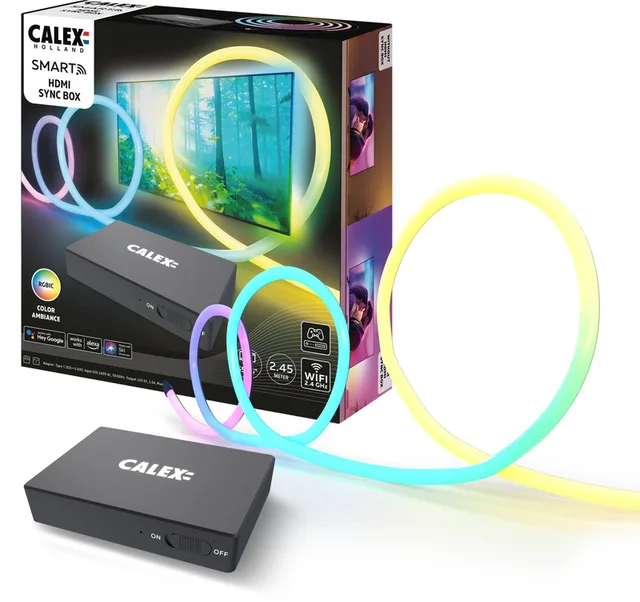 Smart HDMI Sync Box - Synchronisatie van verlichting met scherm - Voor 55-65 Inch TV's - 4K - 60Hz