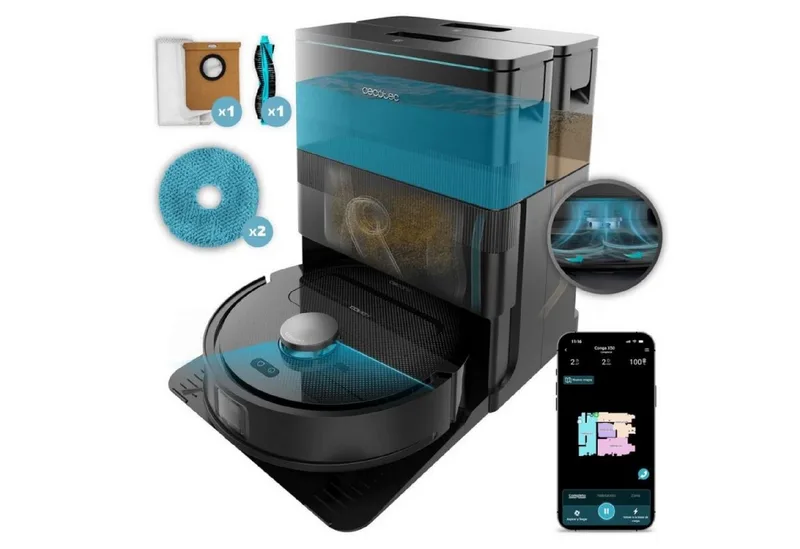 Nass-Trocken-Saugroboter Conga X50 X-Treme van Cecotec – productfoto 1 van 5