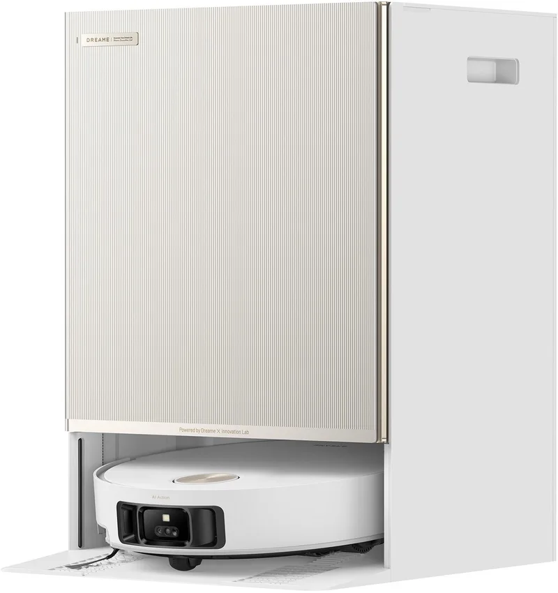 Matrix10 Ultra White – Robotstofzuiger én dweil met automatische dweilwissel – 30.000 Pa zuigkracht – 100°C zelfreinigend systeem – Voor tapijt, harde vloeren en drempels van Dreame in Wit – productfoto