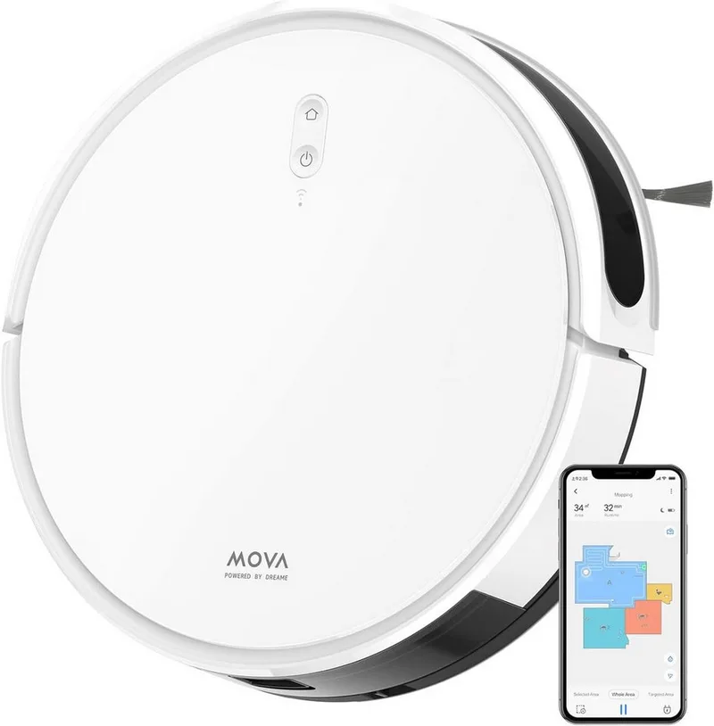 Saugroboter Mova M1 van Dreame in Wit – productfoto