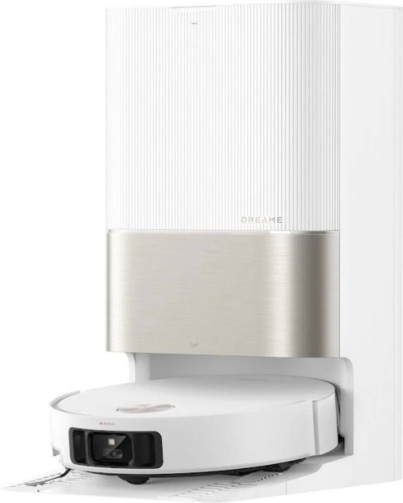 X50 Ultra Complete - Robotstofzuiger met dweilfunctie - Geschikt voor huisdierharen - Complete Accessoires kit - Eenvoudig schoonmaken van laag meubilair by Dreame in White – product photo