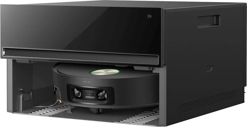 X60 Pro Master Robotstofzuiger met Dweilfunctie - Zelfledigend en Zelfwassend Basisstation - 42.000 Pa Zuigkracht - Automatisch Water Bijvullen en Legen - AI Obstakelherkenning by Dreame in Black – product photo
