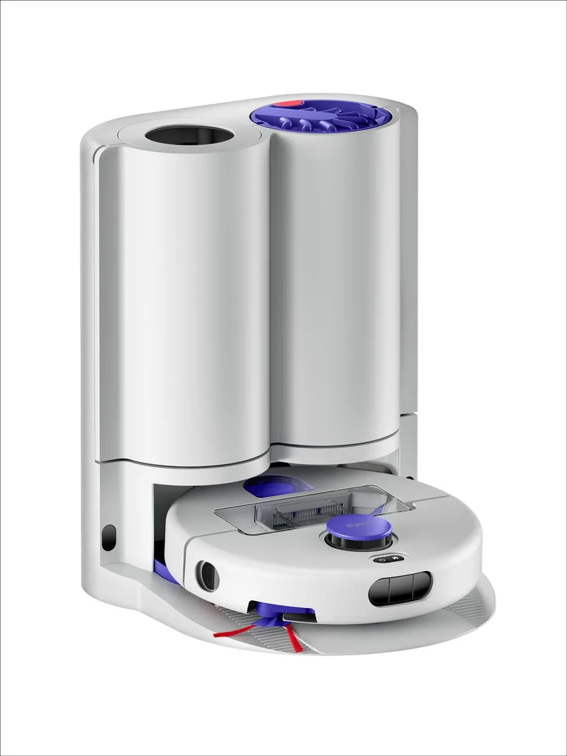 R2 Nurovi - Wash + Dry - Robotstofzuiger met dweilfunctie - Wit från Dyson i Silver – produktbild