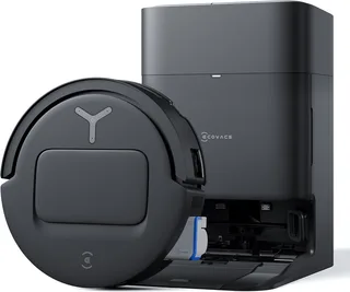 DEEBOT T80 Omni - Stofzuig en dweilrobot - 18.000 Pa zuigkracht- Zelfreinigende Robotstofzuiger met Warmwater – Dweilsysteem - Automatisch Leegstation - Geschikt voor dierenharen by Ecovacs in Black – product photo 1 of 2