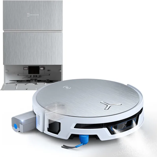 Deebot X12S Pro Omni - Robotstofzuiger Met Dweilfunctie - 27.000 Pa - 63°C Warm Water - Omni Station - AIVI 3D 4.0