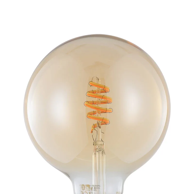 connect-z E27 G125 LED bol 5,5W 400lm CCT von EGLO connect in Amber – Produktfoto 4 von 5