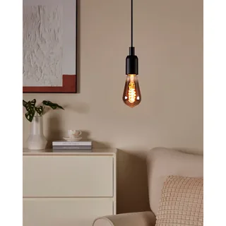 CONNECT-Z LED ST64 Spiral 4W 2000K E27 smoky von EGLO connect – Produktfoto 3 von 4