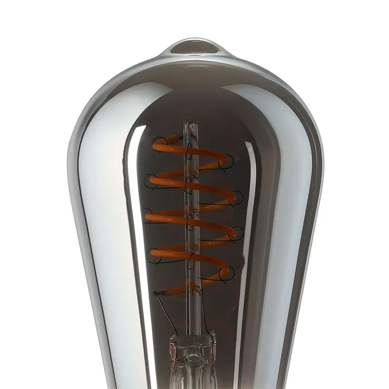 CONNECT-Z LED ST64 Spiral 4W 2000K E27 smoky von EGLO connect – Produktfoto 4 von 4