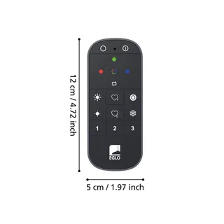 connect-Z remote 2.0 afstandsbediening från EGLO connect i Svart – produktbild 3 av 3