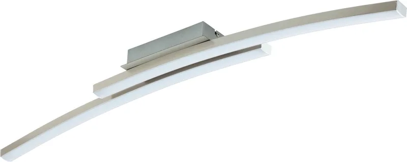 Fraioli-c Smart Plafonniere - Staal - 2x17 Watt - RGB - 105 cm de EGLO connect en Nikkel-mat – photo produit