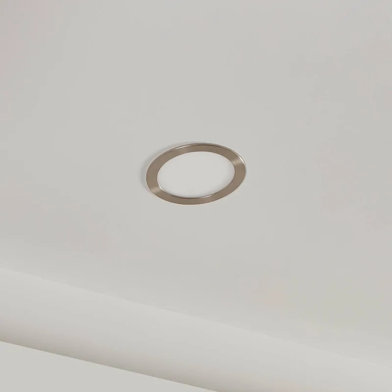 Fueva-C LED inbouwspot CCT Ø16,5cm de EGLO connect en Mat nikkel – photo produit 3 sur 5