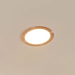 Fueva-C LED inbouwspot CCT Ø16,5cm de EGLO connect en Mat nikkel – photo produit 1 sur 5