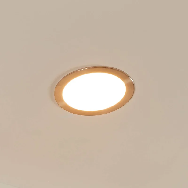 Fueva-C LED inbouwspot CCT Ø16,5cm de EGLO connect en Mat nikkel – photo produit 1 sur 5