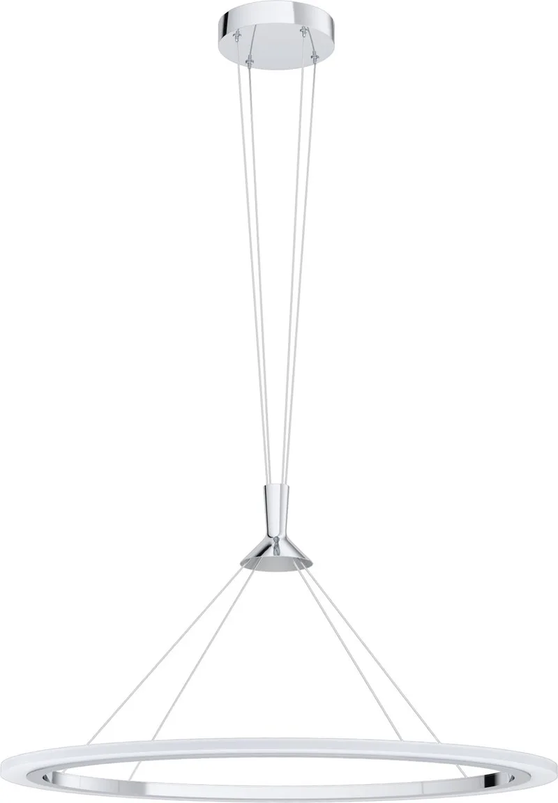 Hornitos-c Smart Hanglamp - Wit - 37 Watt - RGB - ø52cm van EGLO connect in Chroom – productfoto
