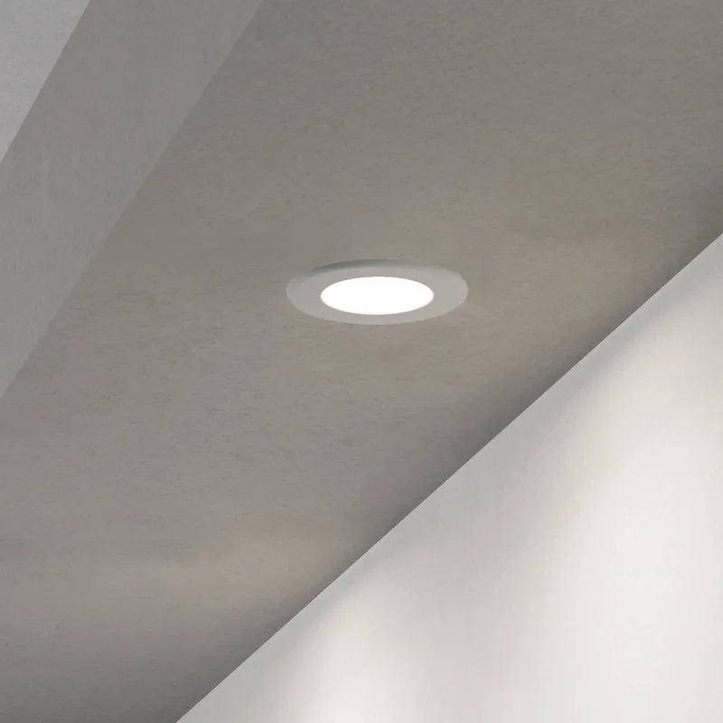 LED-Einbauleuchte Fueva 6-Z, 3er-Set van EGLO connect in Wit – productfoto