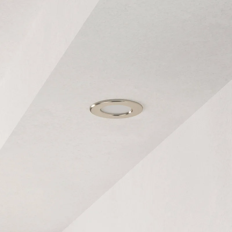 LED-Einbauleuchte Fueva 6-Z, grau, 3er-Set van EGLO connect in Nickel matt, Wit – productfoto