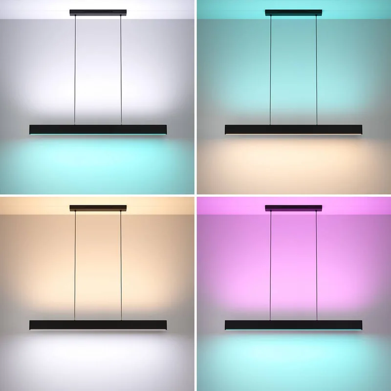 LED hanglamp Andreas-Z, staal by EGLO connect in Black – product photo 5 of 5