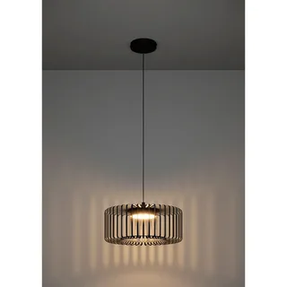 LED hanglamp Ginestrone-Z, 1-lamp by EGLO connect in Black – product photo 2 of 5