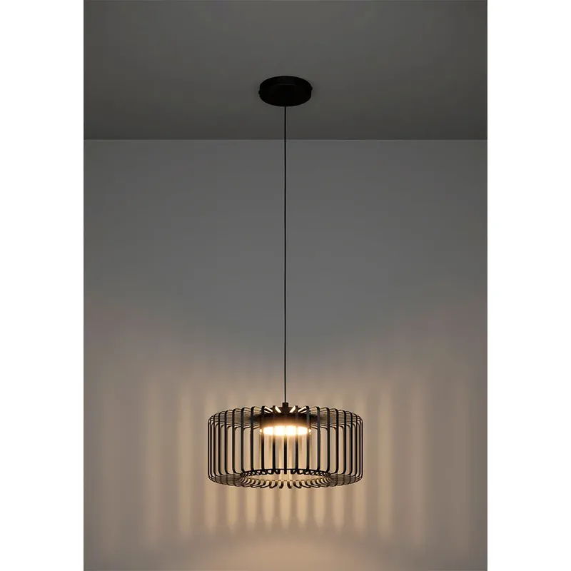 LED hanglamp Ginestrone-Z, 1-lamp by EGLO connect in Black – product photo 2 of 5